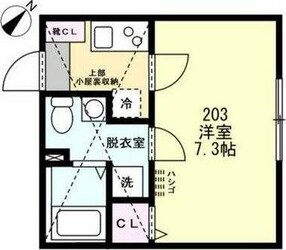 （仮称）昭和新築アパートの物件間取画像